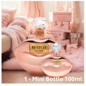 Biatch Rosa Blanco Premium Tequila 100ml Bottle